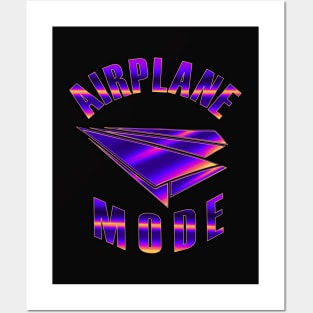 Airplane Mode - Futuristic Posters and Art